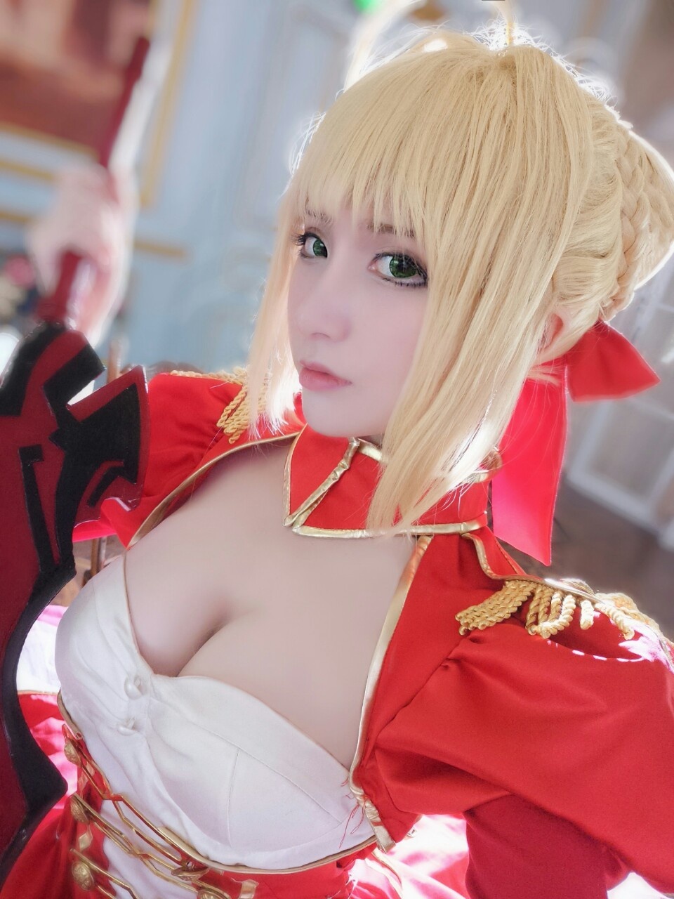 COS正片/超凡欧派百变鸽王-在下萝莉控ii（魔王）