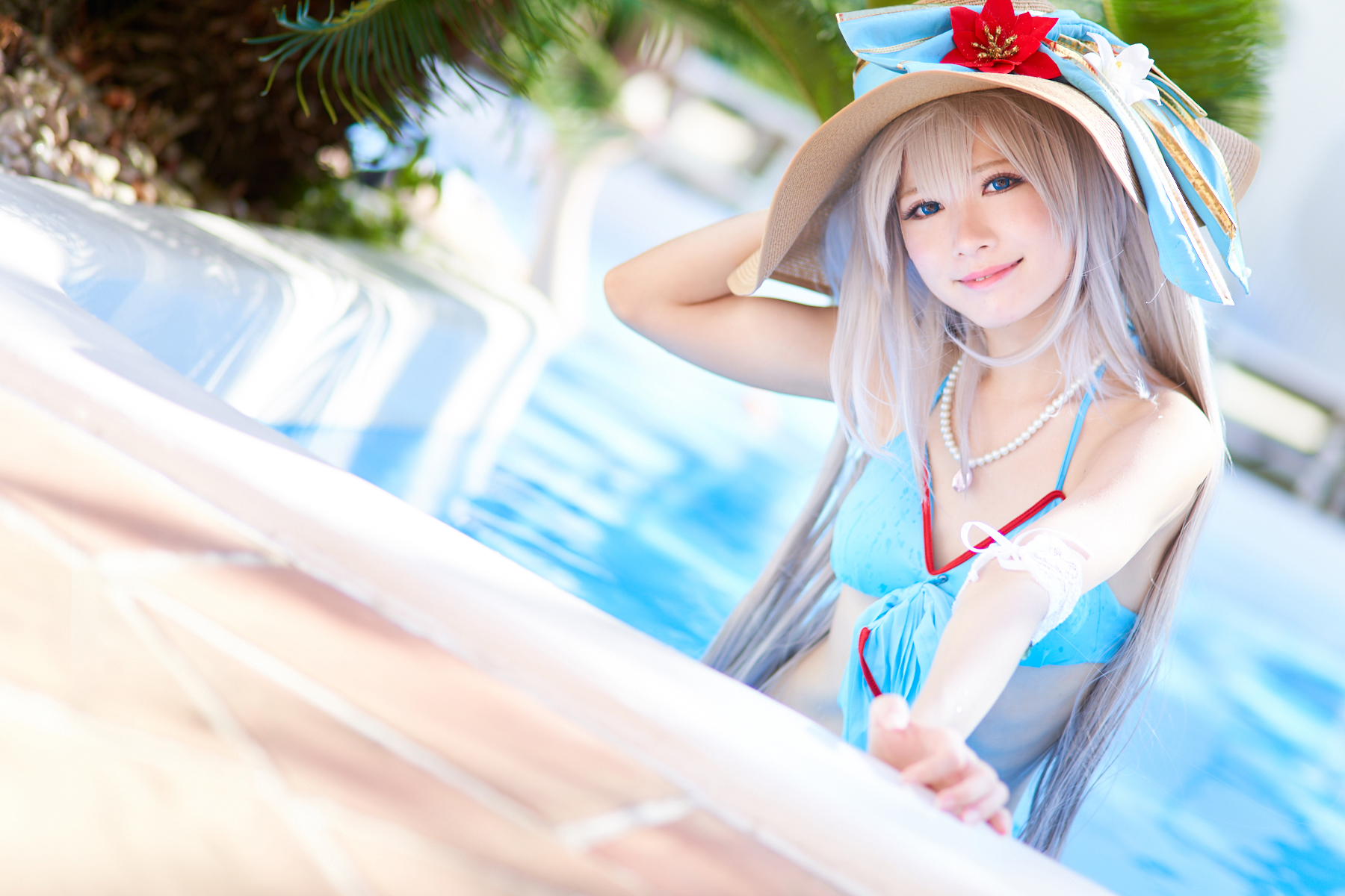 COS正片/《Fate/Grand Order 》泳装玛丽·安托瓦内特