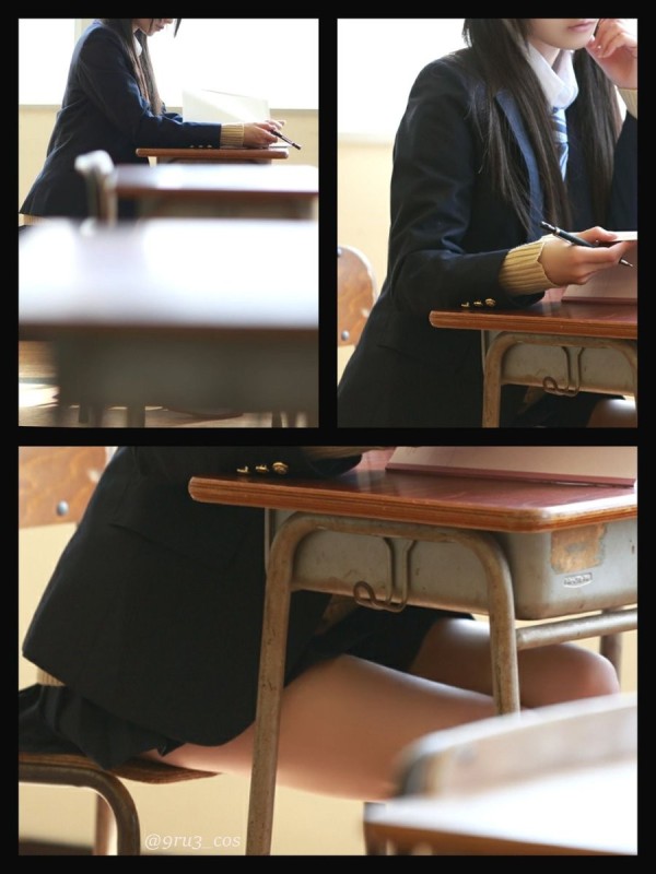 11区樱花妹《くるみ》新COS美腿照 湿丝袜质感令宅宅欲罢不能