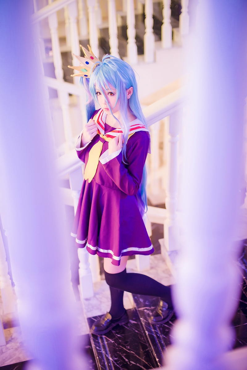 COS正片/NO GAME NO LIFE/游戏人生 一抹多 白（しろ）