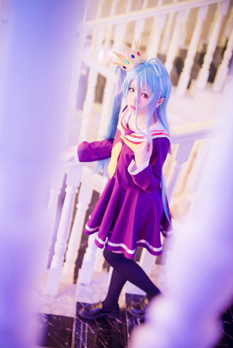 COS正片/NO GAME NO LIFE/游戏人生 一抹多 白（しろ）