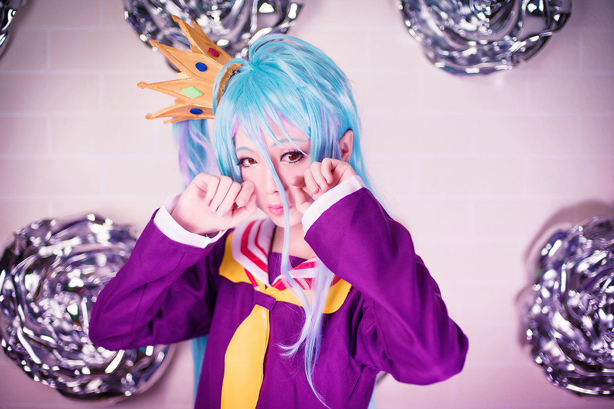 COS正片/NO GAME NO LIFE/游戏人生 一抹多 白（しろ）