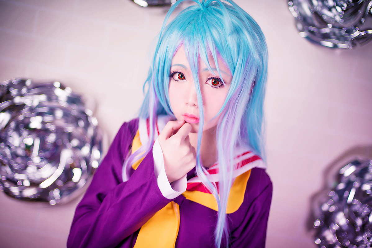 COS正片/NO GAME NO LIFE/游戏人生 一抹多 白（しろ）