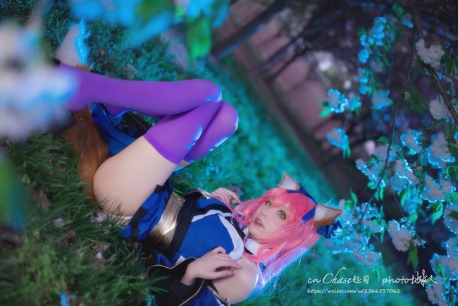 白天和晚上的小玉 《Fate/Grand Order》玉藻前cosplay