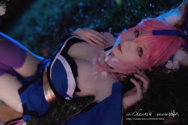 白天和晚上的小玉 《Fate/Grand Order》玉藻前cosplay