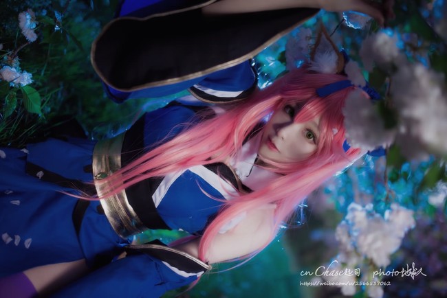 白天和晚上的小玉 《Fate/Grand Order》玉藻前cosplay