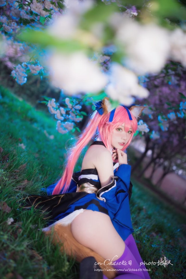 白天和晚上的小玉 《Fate/Grand Order》玉藻前cosplay