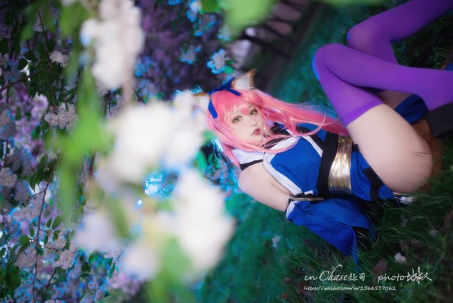 白天和晚上的小玉 《Fate/Grand Order》玉藻前cosplay