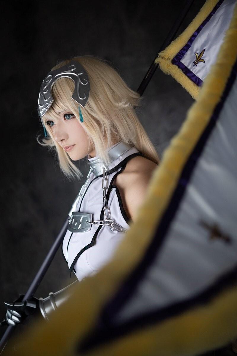 COS正片/《FGO》贞德夏日泳装版 喷血妩媚超迷人