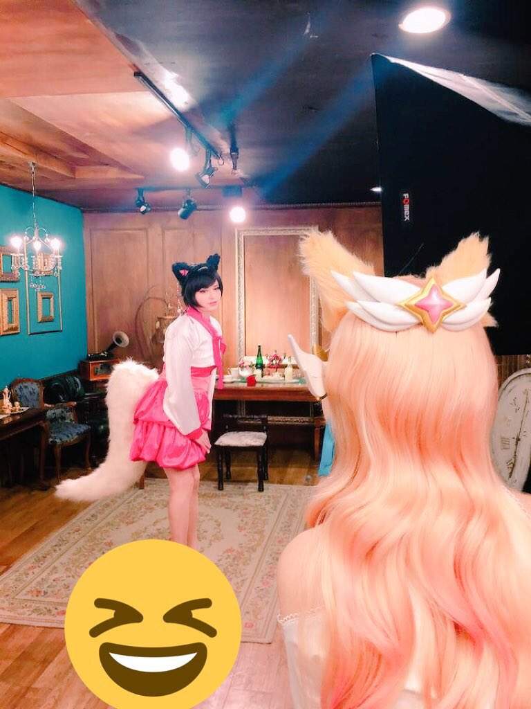 这么可爱一定是男孩子《Sneaky与螺旋猫Cosplay合作》四种Skin阿璃任君挑选～