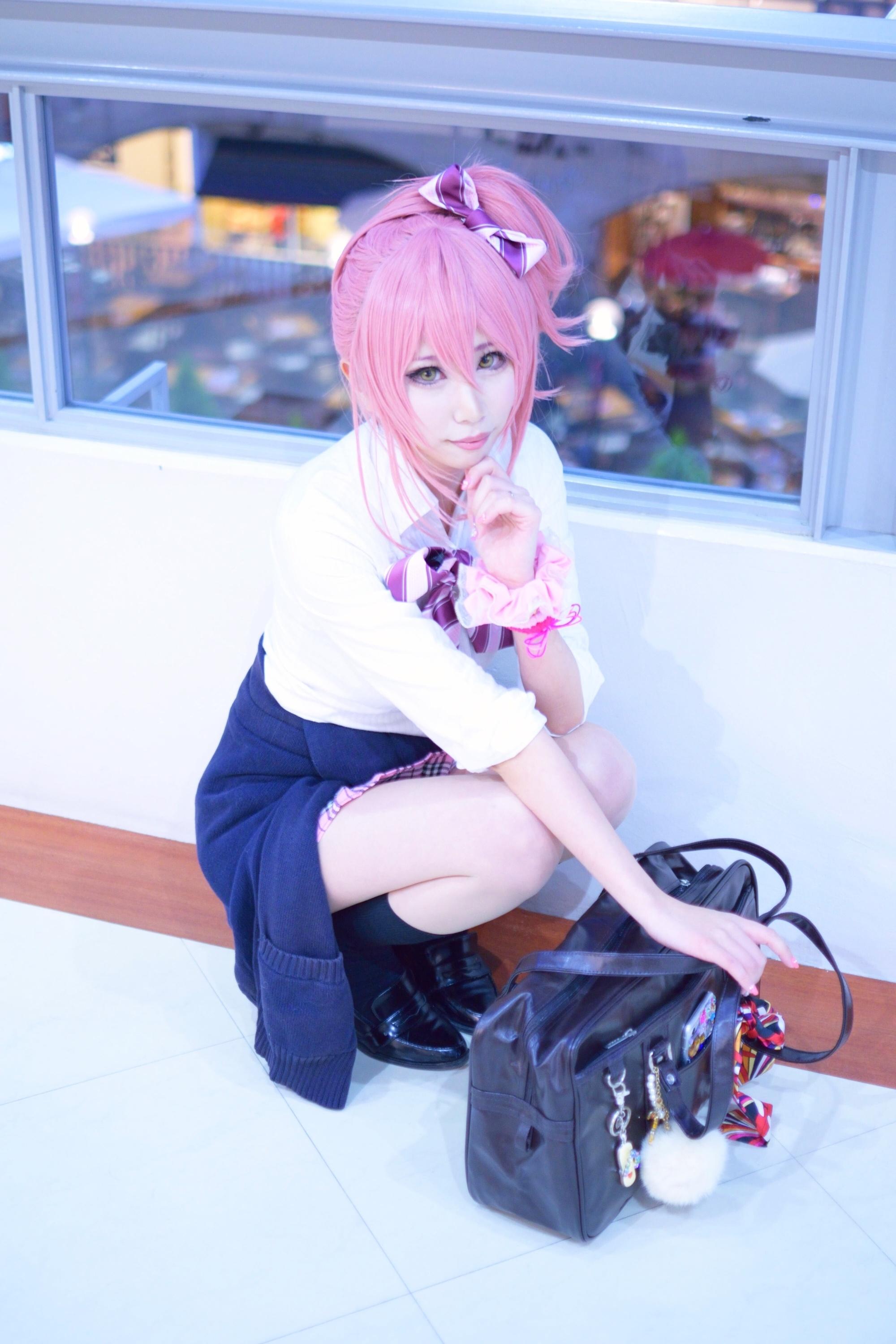 【小萌收集】岛国性感辣妹 泳装 制服 欧派！COS合集！