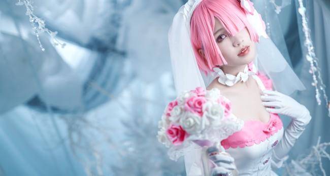 Cosplay福利/蕾姆 拉姆绝对领域 Cn：面羊 土星