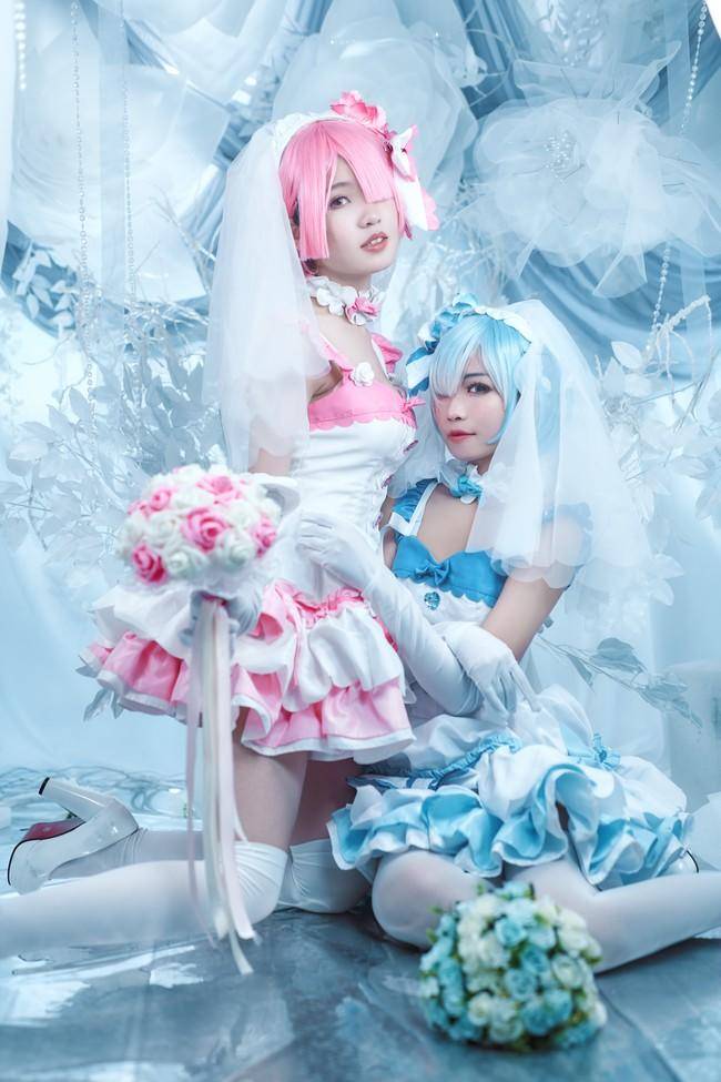 Cosplay福利/蕾姆 拉姆绝对领域 Cn：面羊 土星