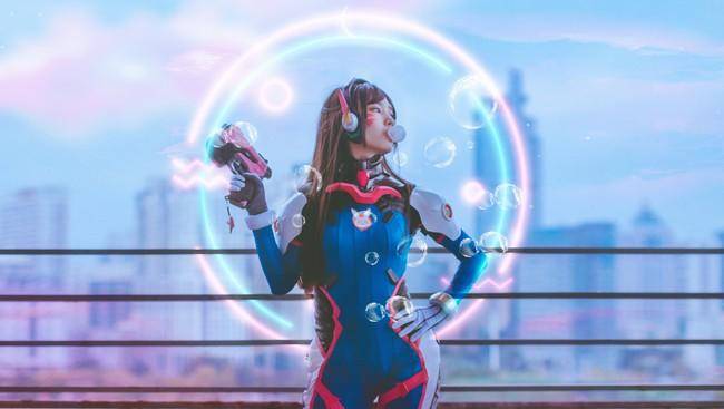 Cosplay福利/D.VA Cn：沧岚