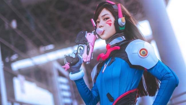 Cosplay福利/D.VA Cn：沧岚