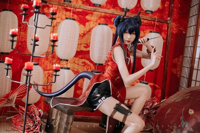 Cosplay福利/明日方舟 陈sir Cn：炸酱沐沐