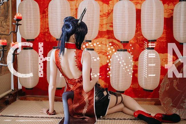 Cosplay福利/明日方舟 陈sir Cn：炸酱沐沐