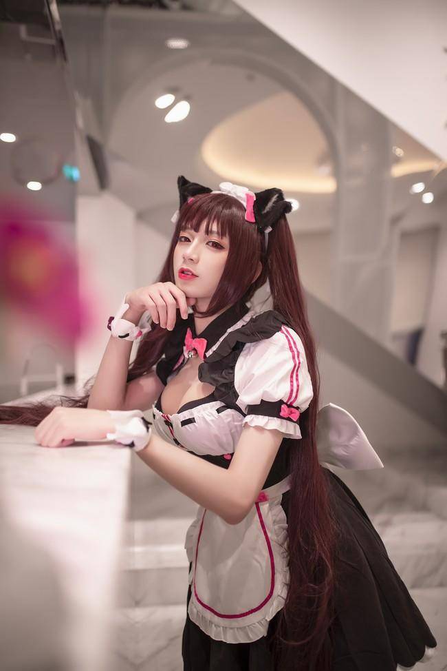 Cosplay福利/巧克力与香子兰 猫娘cosplay Cn：Nkt王子