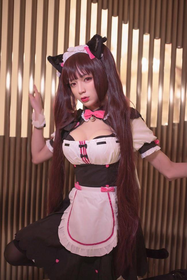 Cosplay福利/巧克力与香子兰 猫娘cosplay Cn：Nkt王子