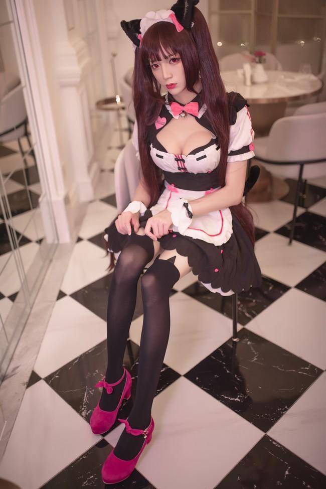 Cosplay福利/巧克力与香子兰 猫娘cosplay Cn：Nkt王子
