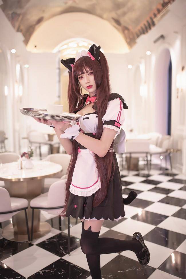 Cosplay福利/巧克力与香子兰 猫娘cosplay Cn：Nkt王子