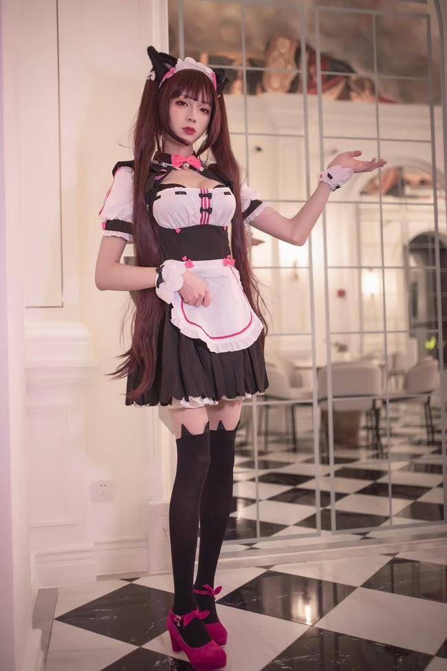 Cosplay福利/巧克力与香子兰 猫娘cosplay Cn：Nkt王子