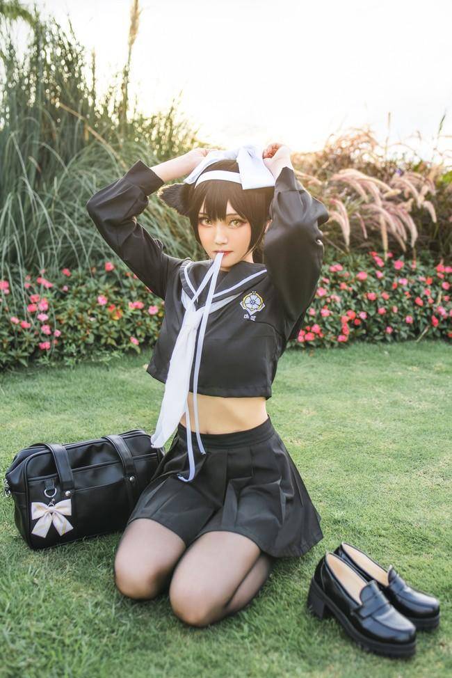 Cosplay福利/碧蓝航线 高雄獒cos Cn：戯言呱呱