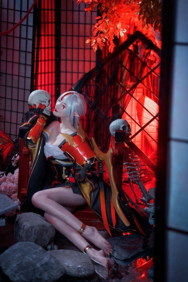 Cosplay福利/阴阳师 吸血姬cosplay Cn：露兒