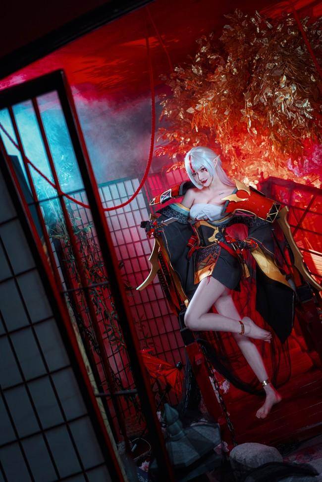 Cosplay福利/阴阳师 吸血姬cosplay Cn：露兒