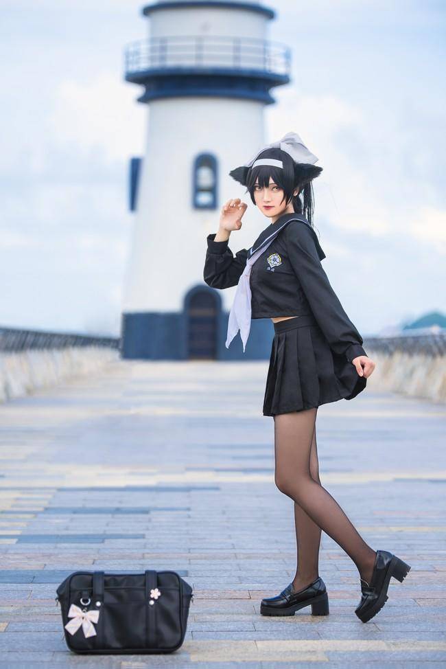 Cosplay福利/碧蓝航线 高雄獒cos Cn：戯言呱呱