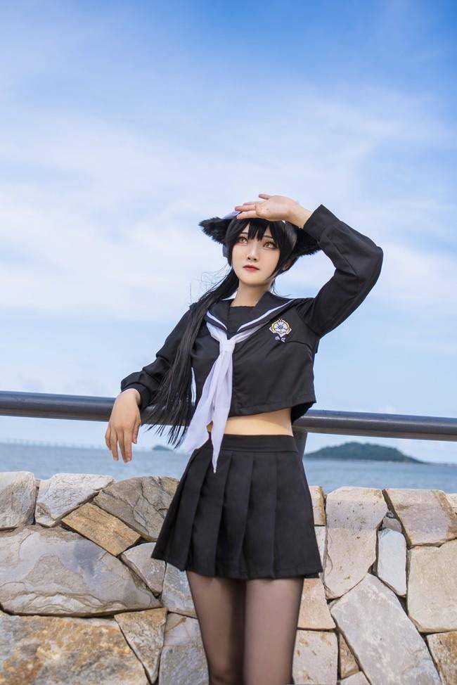 Cosplay福利/碧蓝航线 高雄獒cos Cn：戯言呱呱