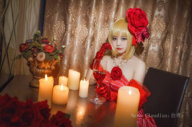 Cosplay福利/尼禄·克劳狄乌斯 Cn：白夜 摄影：poinko