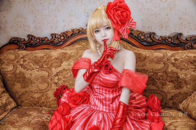 Cosplay福利/尼禄·克劳狄乌斯 Cn：白夜 摄影：poinko