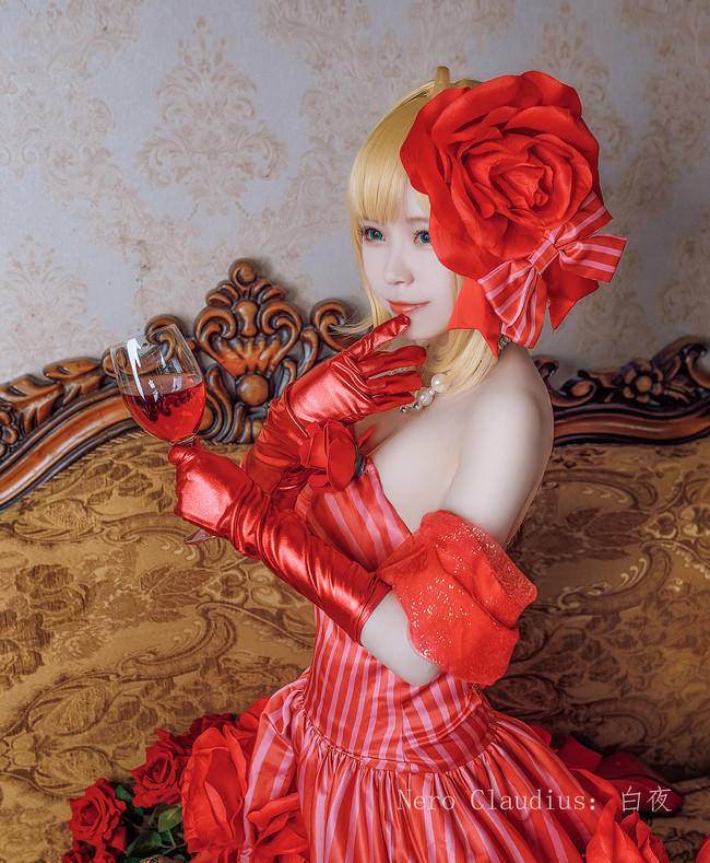 Cosplay福利/尼禄·克劳狄乌斯 Cn：白夜 摄影：poinko