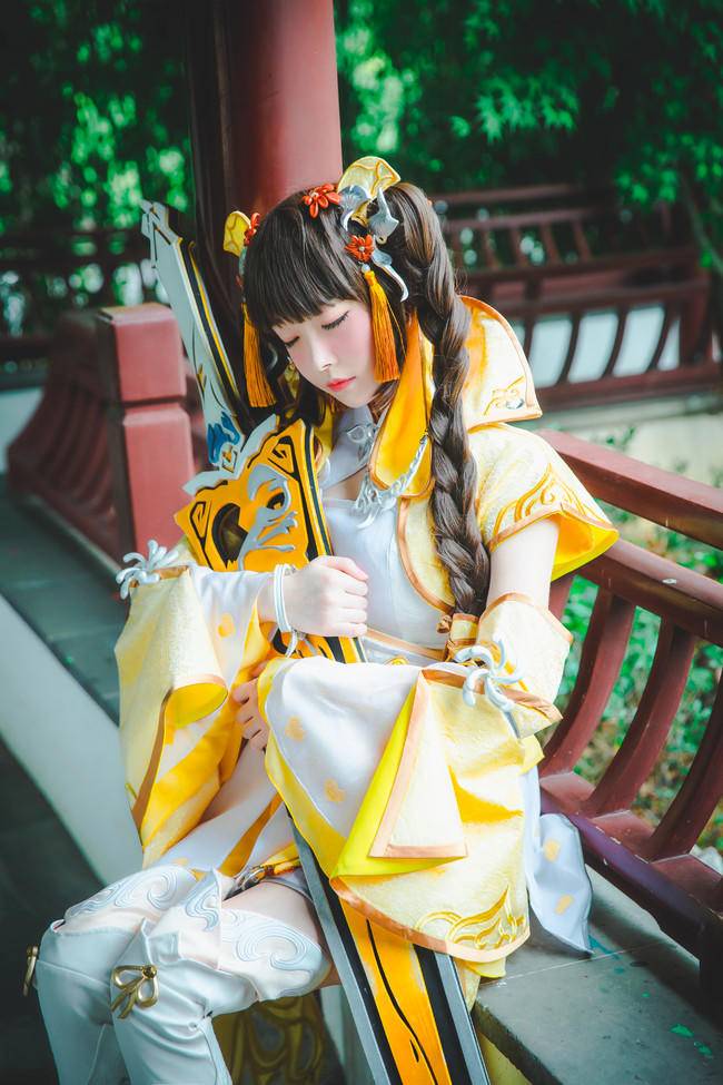 Cosplay福利/剑侠情缘 雪河叽萝cosplay Cn：七月羽谣