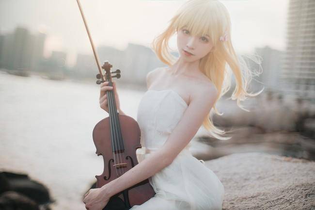 Cosplay福利/宫园薰cos Cn:Kitaro_绮太郎 摄影：ALok_阿烙