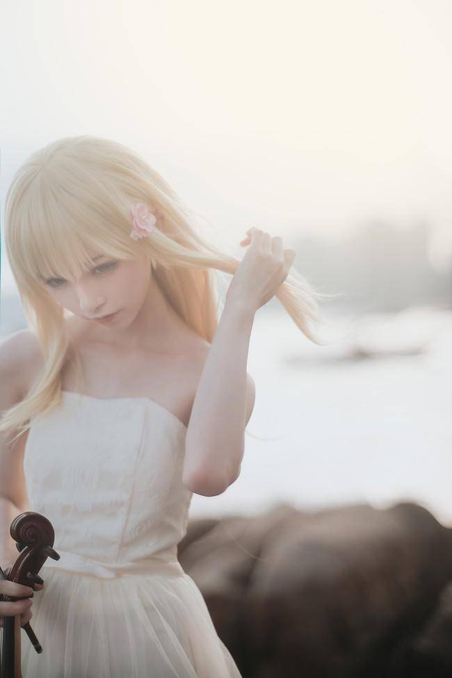 Cosplay福利/宫园薰cos Cn:Kitaro_绮太郎 摄影：ALok_阿烙