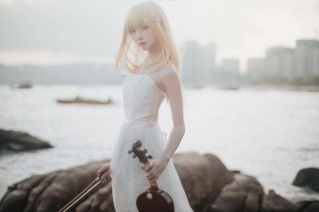 Cosplay福利/宫园薰cos Cn:Kitaro_绮太郎 摄影：ALok_阿烙