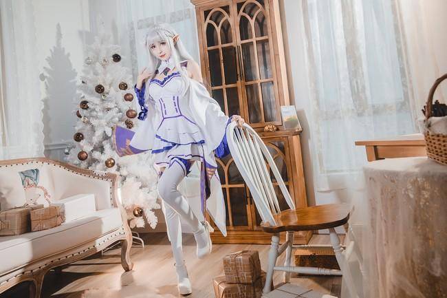 Cosplay福利/艾米莉亚cosplay Cn：奶狮