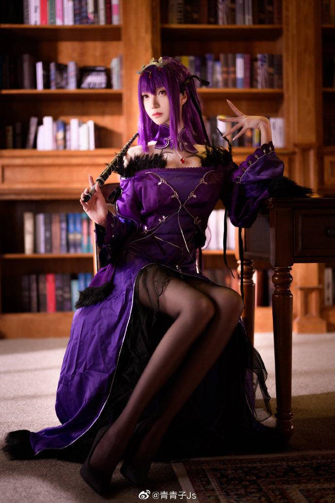Cosplay福利/斯卡哈cosplay Cn：青青子Js