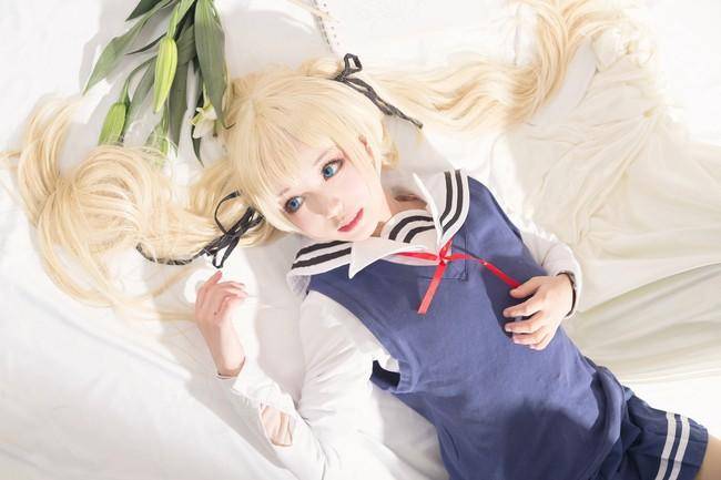 Cosplay福利/英梨梨cos Cn：花柒