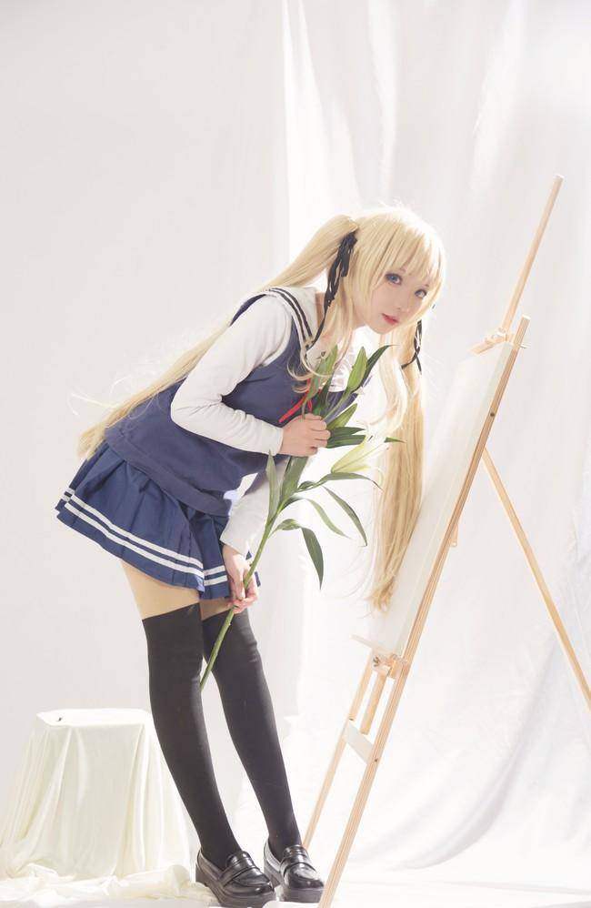 Cosplay福利/英梨梨cos Cn：花柒