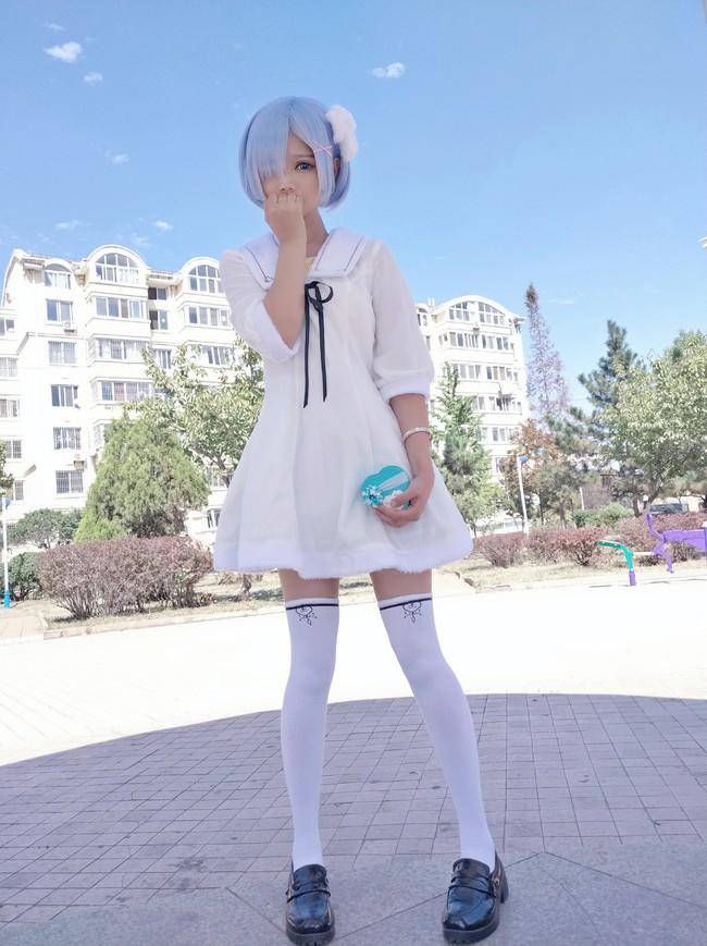 Cosplay福利/蕾姆的绝对领域 Cn：羽天Shine