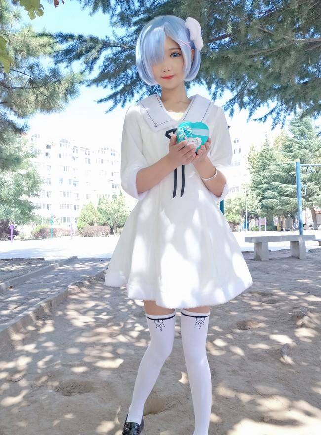 Cosplay福利/蕾姆的绝对领域 Cn：羽天Shine