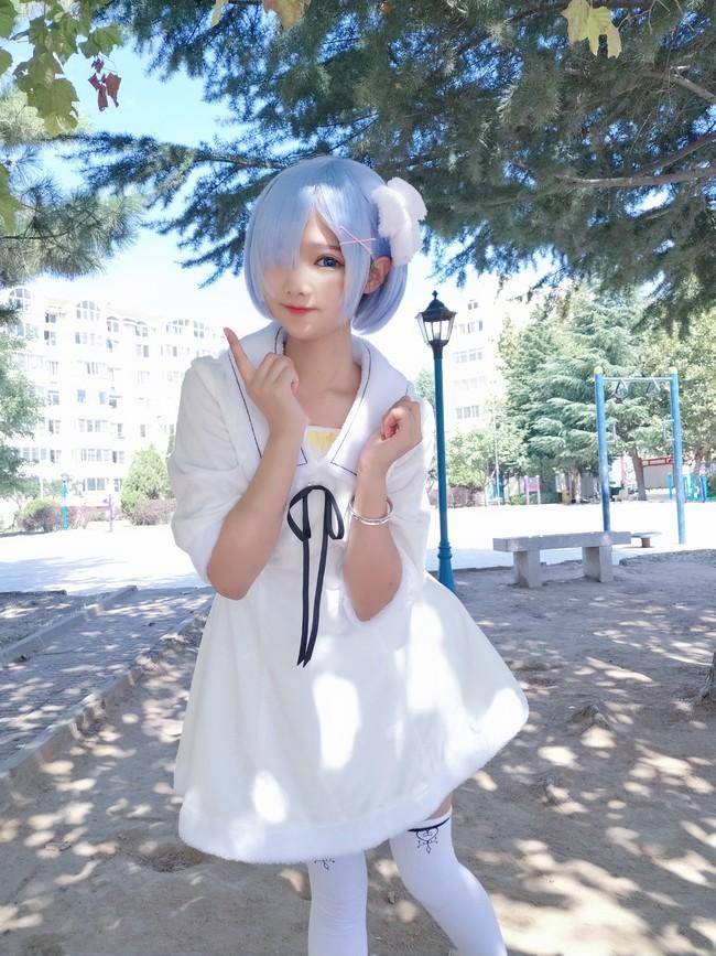 Cosplay福利/蕾姆的绝对领域 Cn：羽天Shine