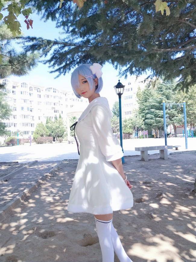 Cosplay福利/蕾姆的绝对领域 Cn：羽天Shine