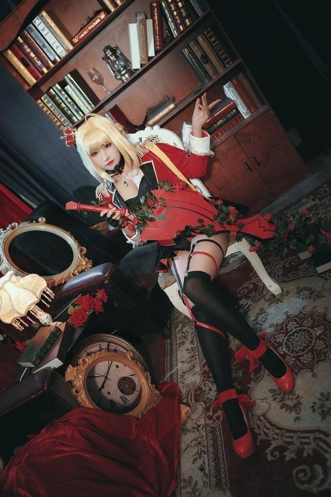 Cosplay福利/尼禄cos Cn：夏柠柠