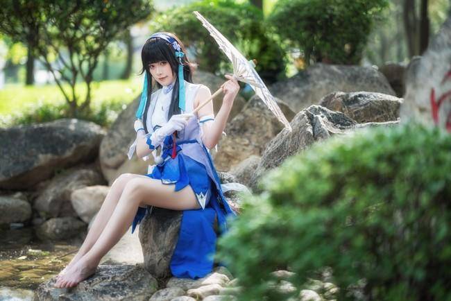 Cosplay福利/王者荣耀西施cosplay Cn：晚睡晚起