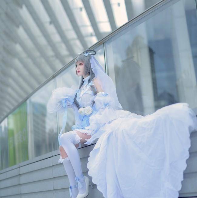Cosplay福利/洛天依cos绝对领域 Cn：A_月姬