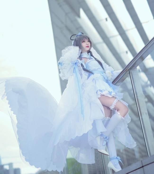 Cosplay福利/洛天依cos绝对领域 Cn：A_月姬